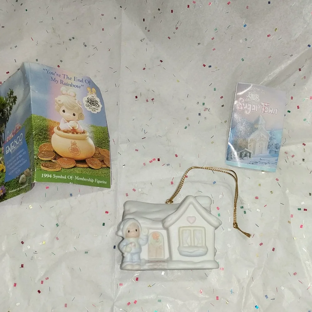 Precious Moments Sugar Town Sam's House Ornament